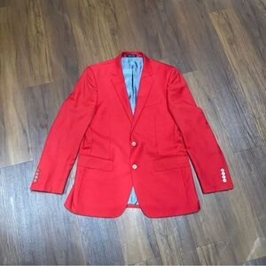 Tiglio Luxe Modern Fit 100% Wool Novello Blazer Size 40 R